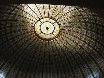 Stained Glass Dome Ceiling 2