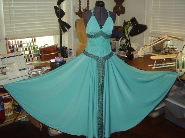 the prom dress i made by infernox13 on DeviantArt