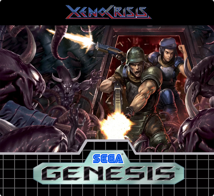 Xenocrisis Sega Genesis Label by Borracho2x on DeviantArt