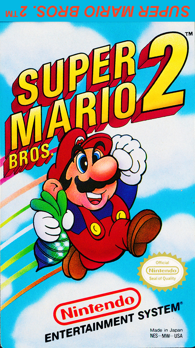 Super Mario Bros 2 Nes Label by Borracho2x on DeviantArt
