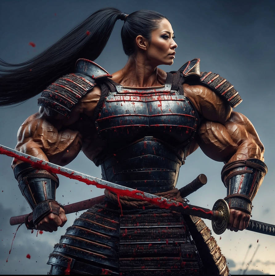 Female Samurai 5 by fmbb7841 on DeviantArt