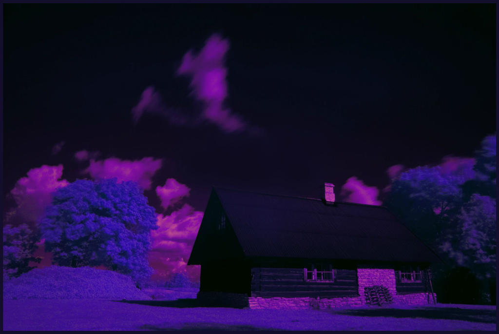 Infrared. Blue. by Milanaserk on DeviantArt