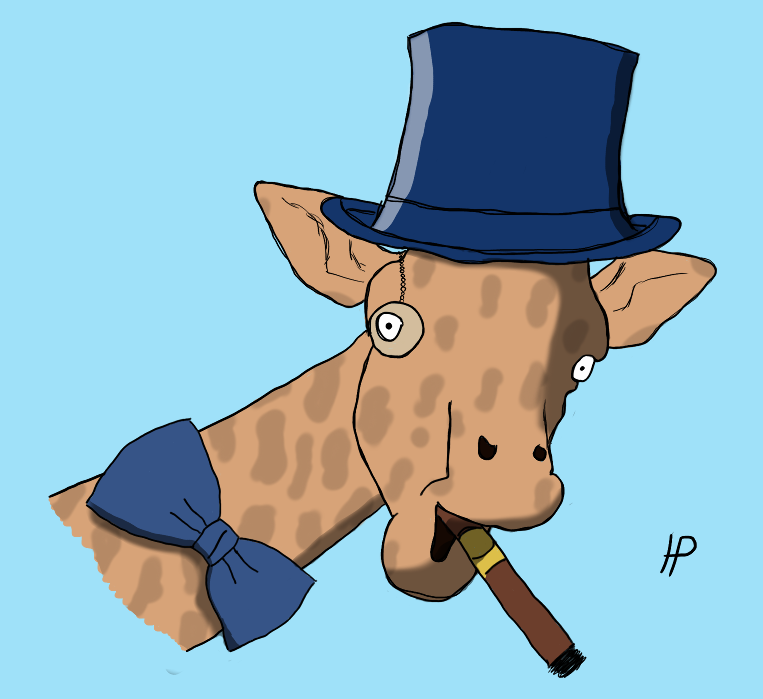 Reddit Request - Sophisticated Giraffe