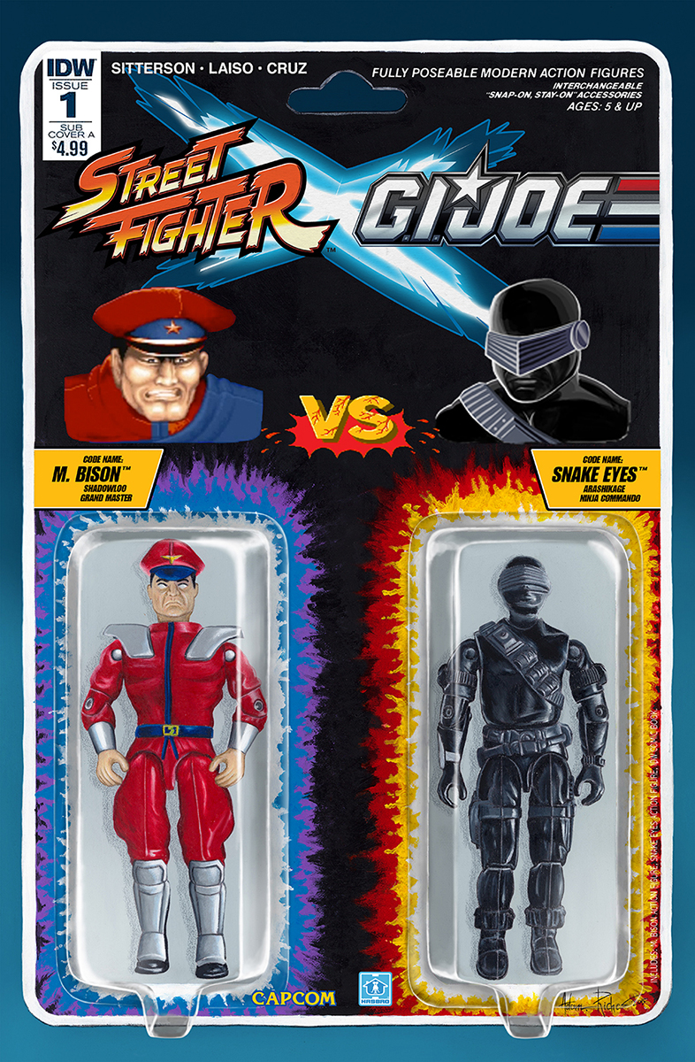 Street Fighter X G.I. Joe #1 Action Figure cover