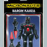 Micronauts #1 Baron Karza toy comic cover IDW