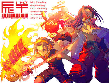 D33-Asakura YohxHao 0512 Birthday Shaman King