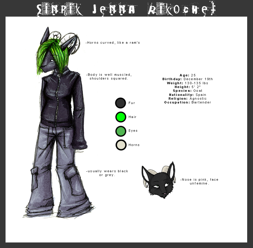 Sinrik Reference Sheet