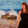 Joanna, Ocean Princess - oil painting