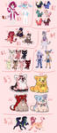 never sold adoptables (OPEN 19/28) by pharaohadopts