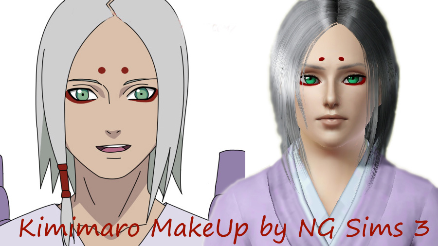 Kimimaro Makeup And Sims By Ngsims3