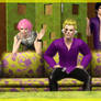 Natsu Laxus Gray - Fairy Tail - Sims 3