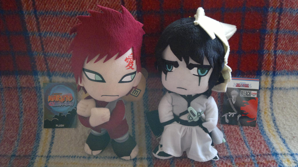 Gaara-Ulquiorra-Plush