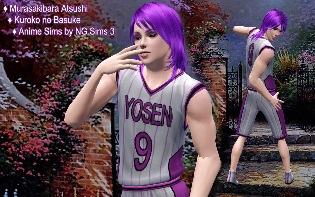 Murasakibara Atsushi by NG Sims 3