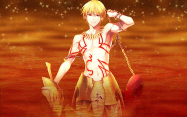 Fate Stay Night - Golden King Gilgamesh Wallpaper