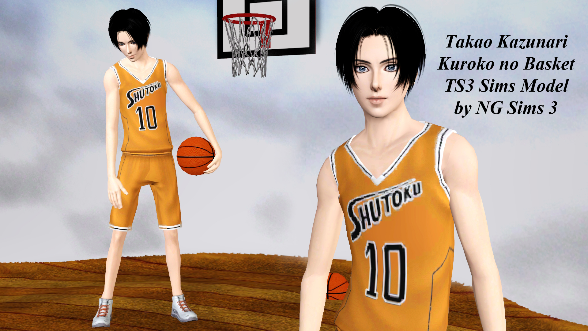 Takao Kazunari - TS3 Sims Model