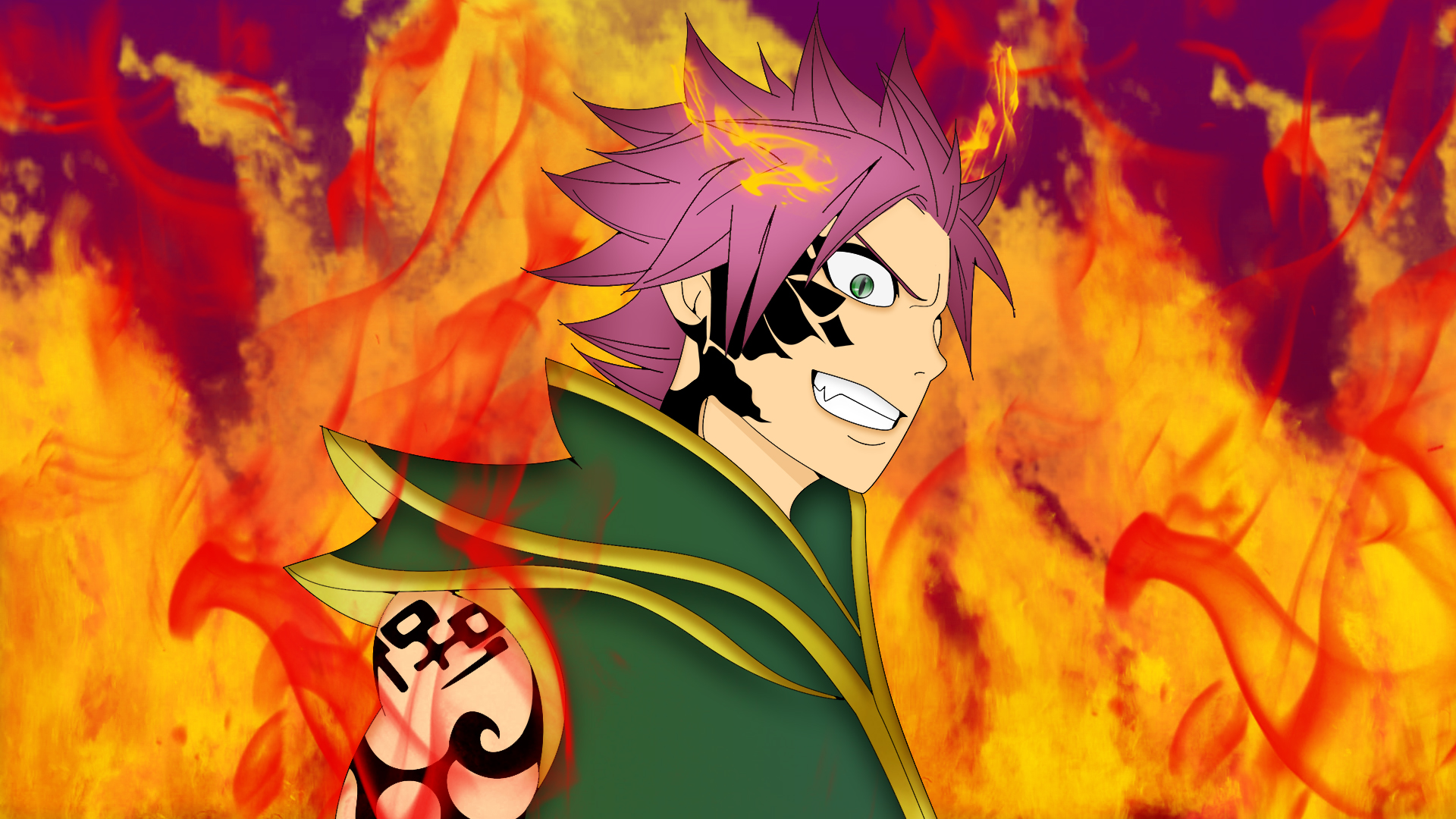 fairy tail natsu fire wallpaper