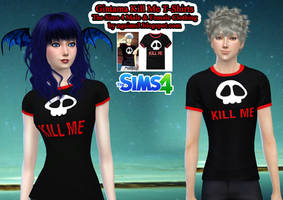 Gintama Kill Me T-Shirts - TS4 CC