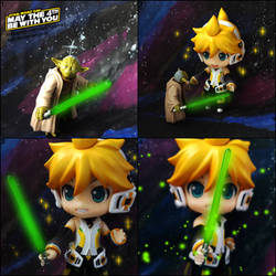 2017 StarWarsDay - Jedi Master Yoda New + Jedi Len by ng9