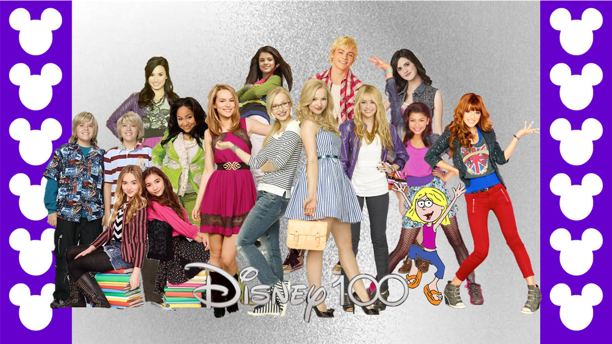 Disney Channel Characters Celebrate Disney 100 By EdwinVazquez23 On disney-channel-characters-celebrate-disney-100-by-edwinvazquez23-on