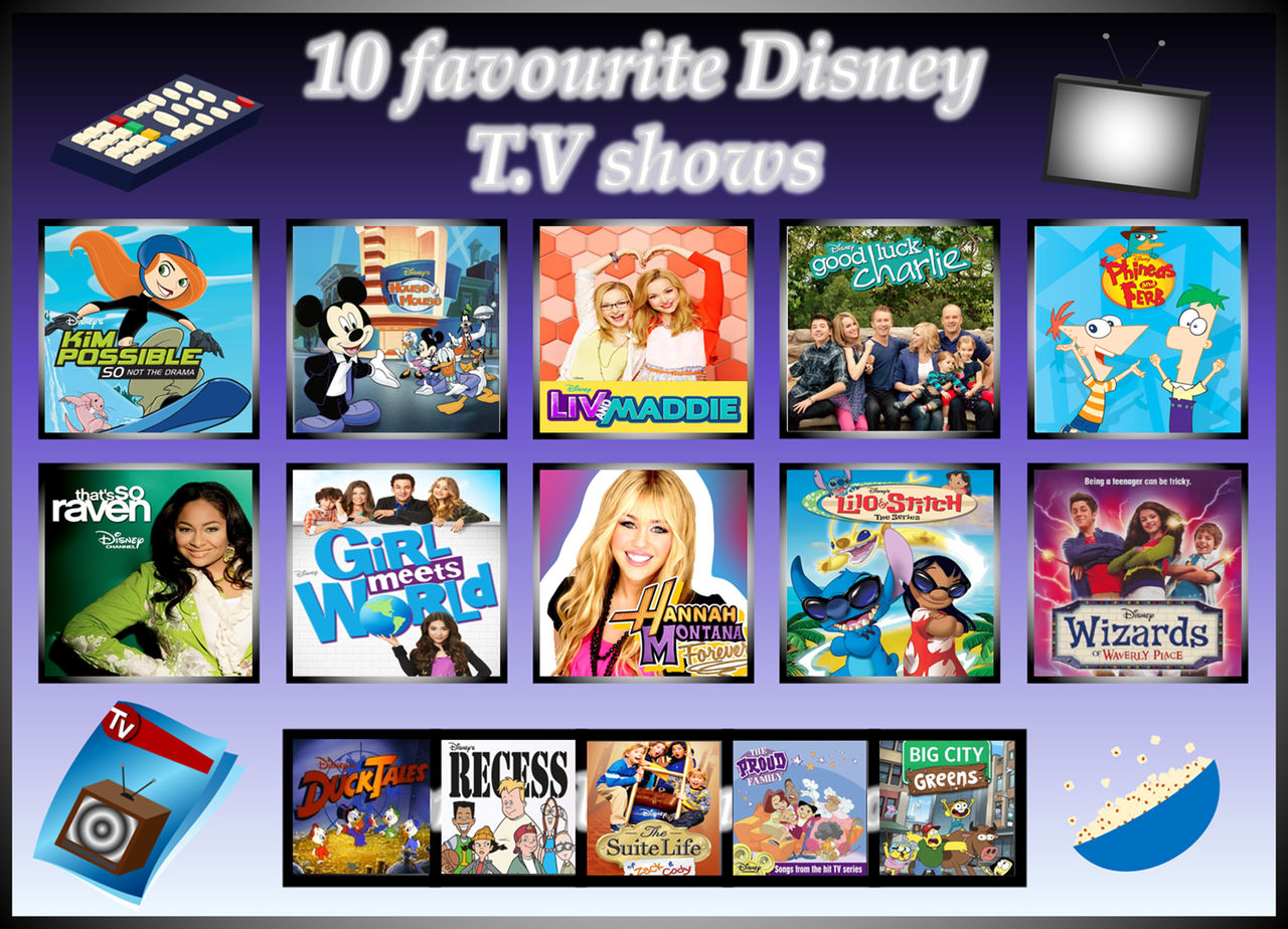 Top 10 Favorite Disney TV Shows by EdwinVazquez23 on DeviantArt