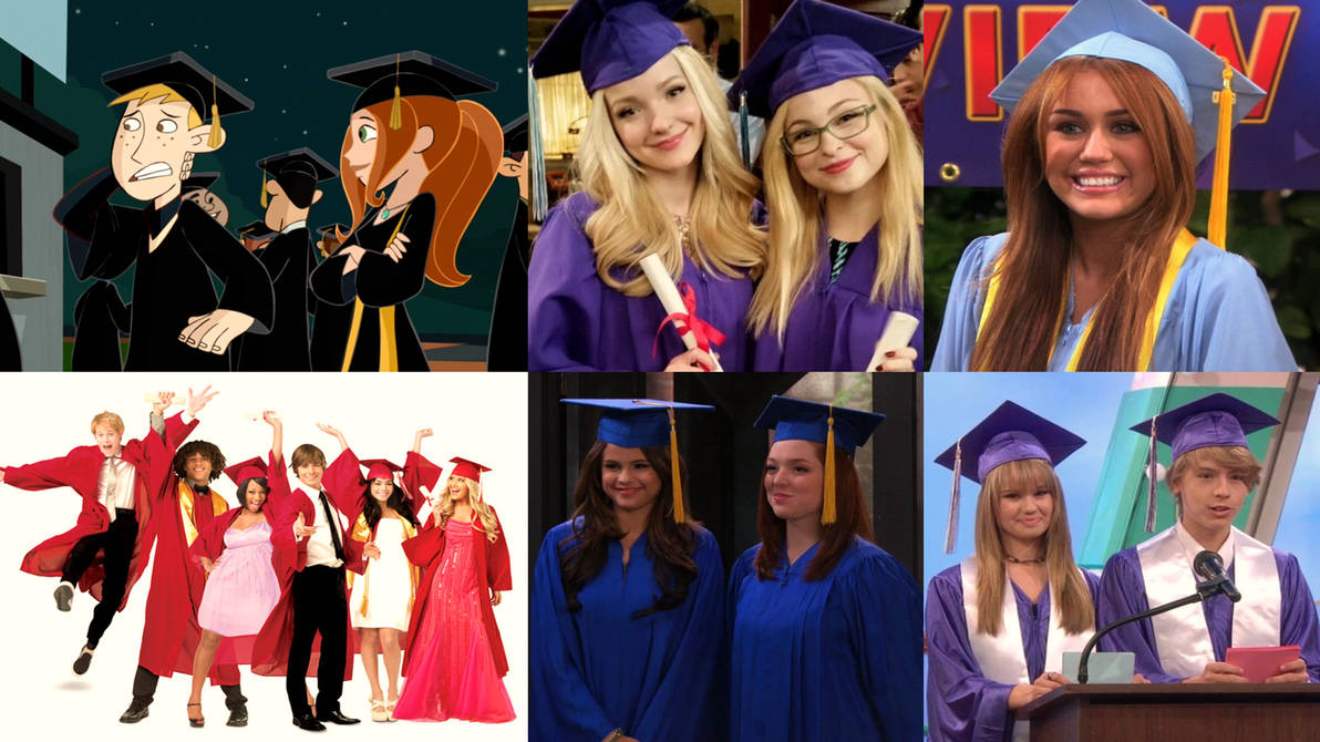Graduating Disney Disney Channel Characters Graduations by EdwinVazquez23 on DeviantArt