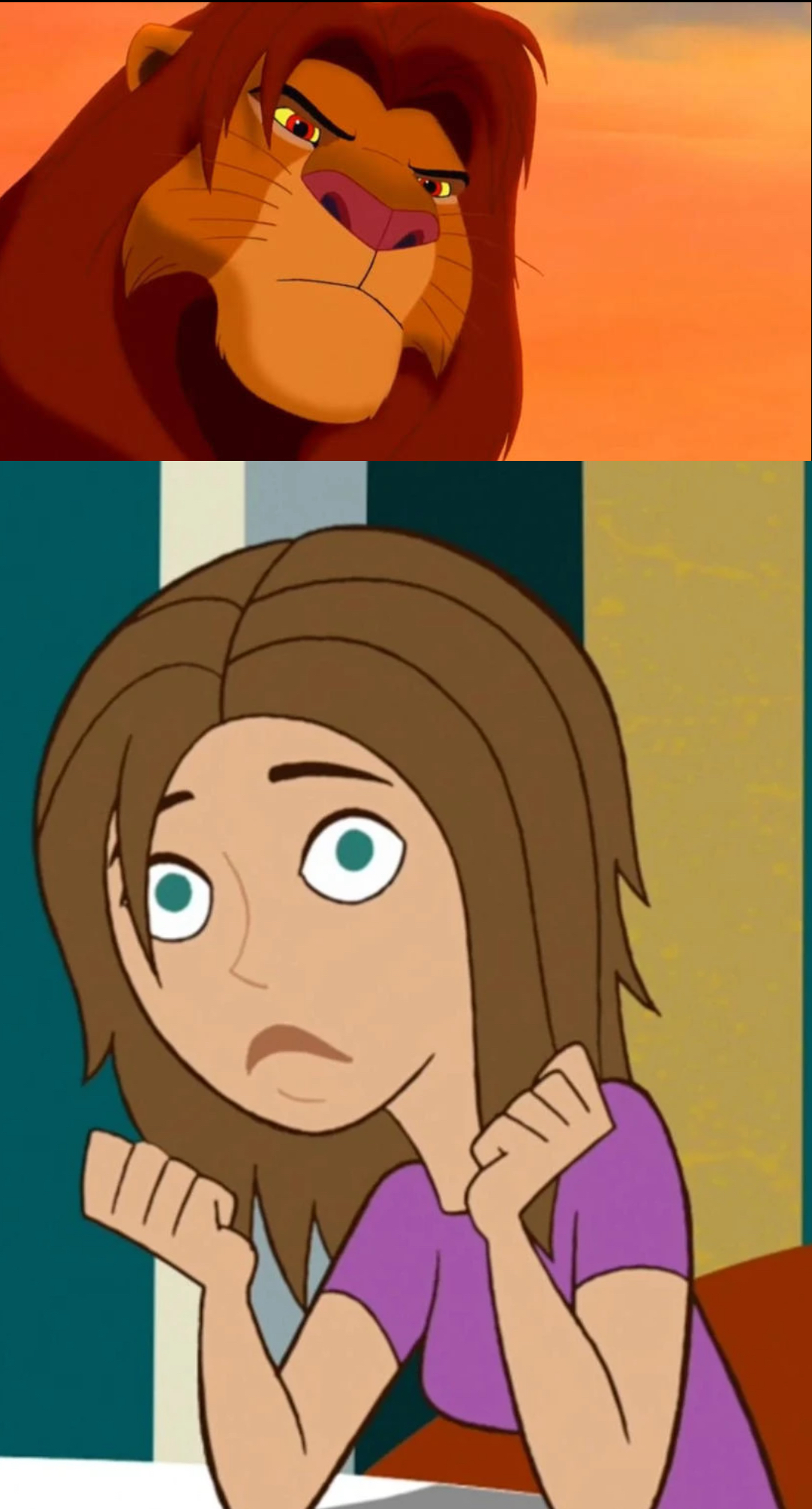 Simba Angry Deviantart Simba Is Angry at Bonnie by EdwinVazquez23 on DeviantArt