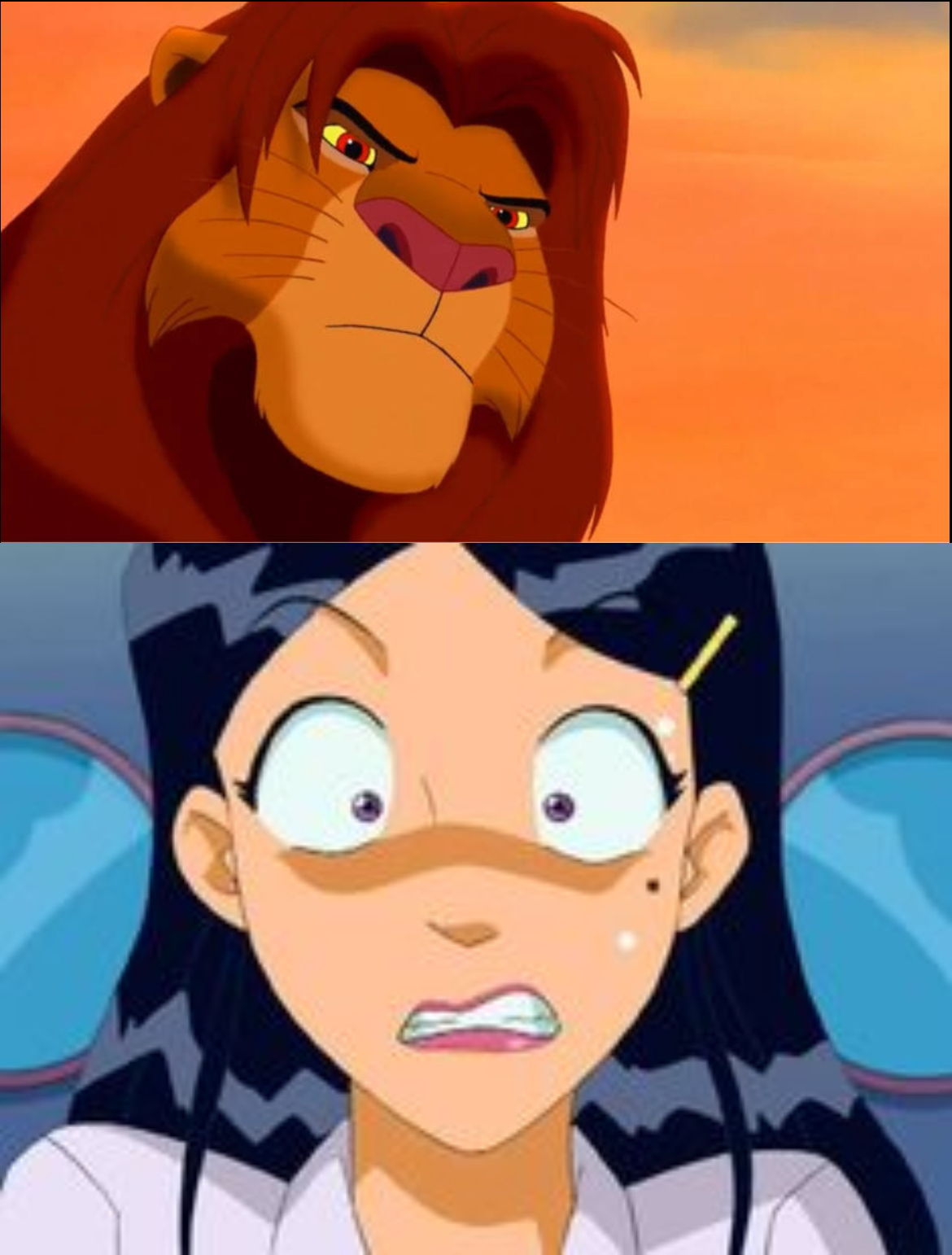 Simba Angry Deviantart Simba Is Angry at Mandy by EdwinVazquez23 on DeviantArt