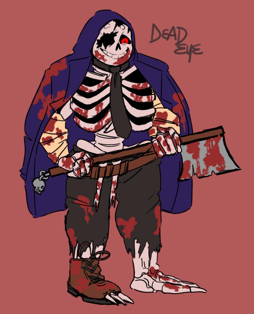 Legion: Dead Eye (Horrortale Sans) by gorillazfan666 on DeviantArt