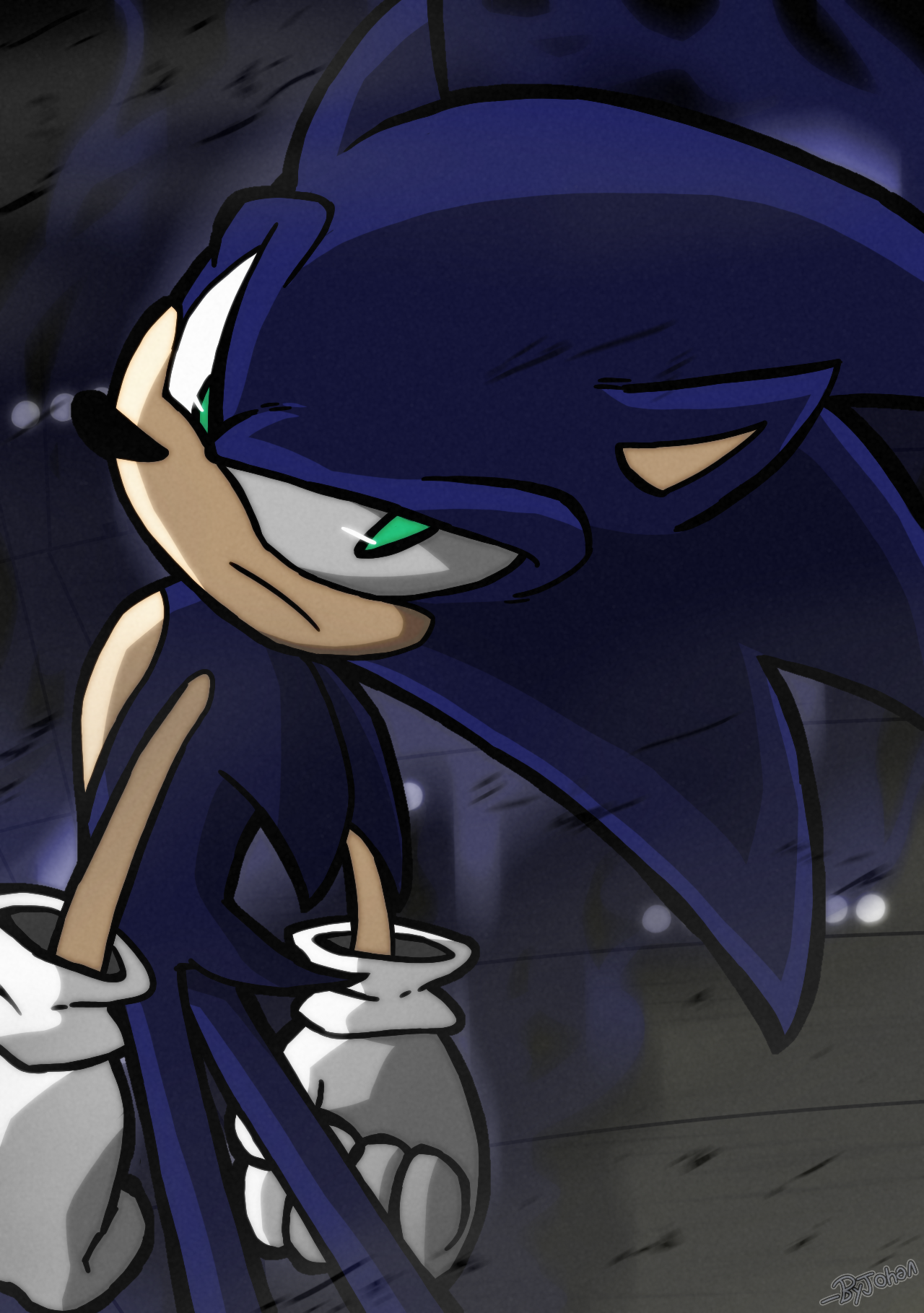 Dark Sonic by Baitong9194 on deviantART