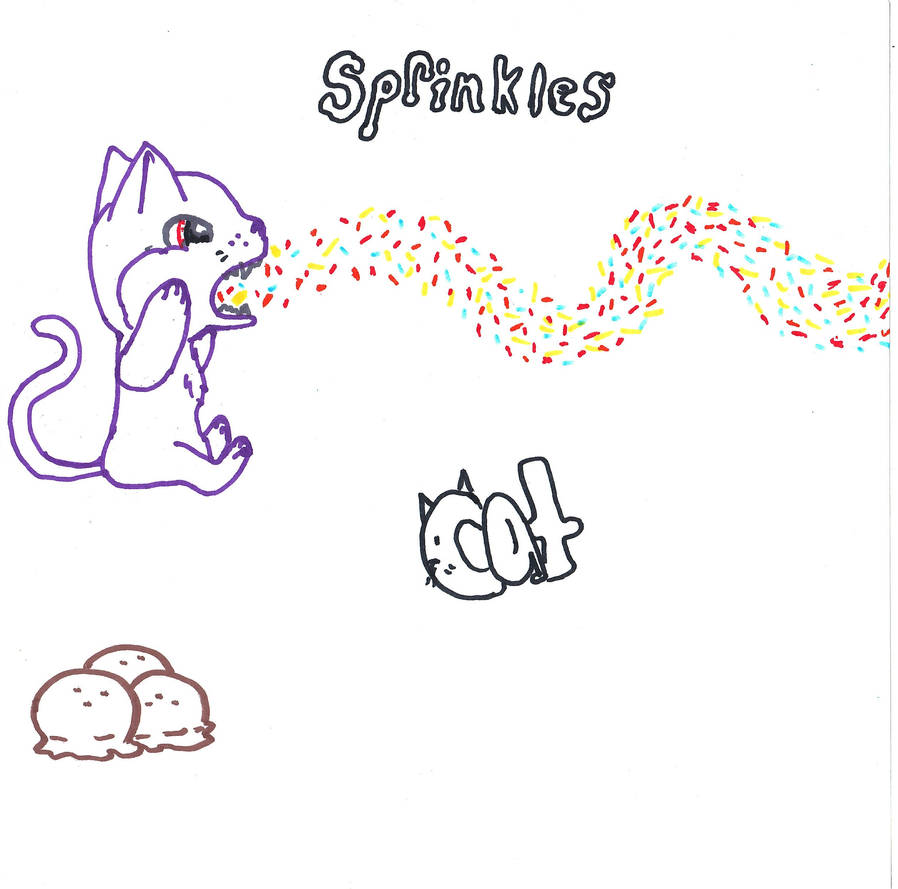 sprinkles cat by spittlebug1 on DeviantArt
