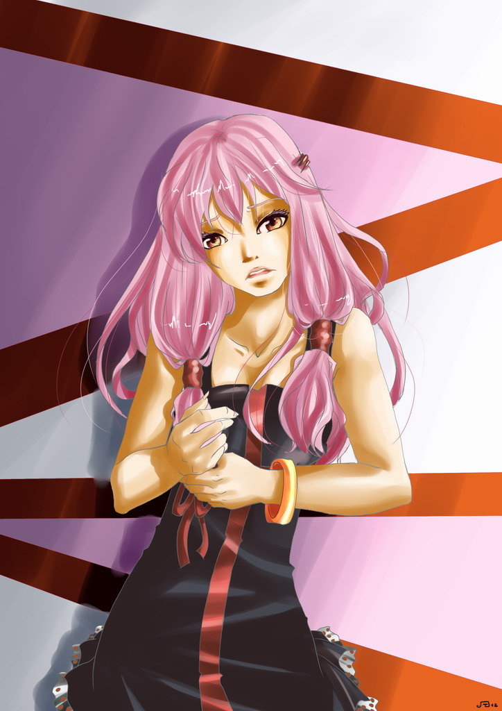 fanart guilty crown inori