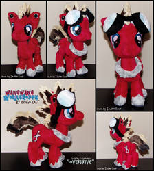 Custom Plush Commission: Overdrive