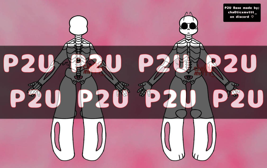 Skeleton Base Character P2U Skeleton Sans Base!! by cha0ticxmvttt on DeviantArt