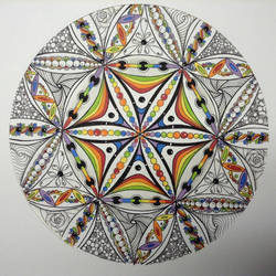 Zentangle Mandala