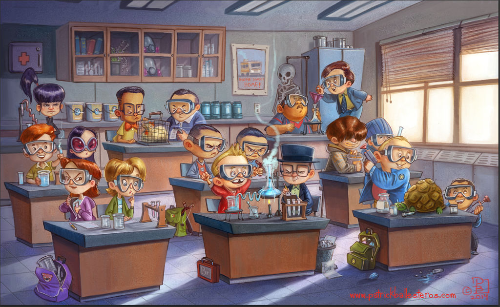 Patric Playing Lab Breaking Lab by patrickballesteros on DeviantArt