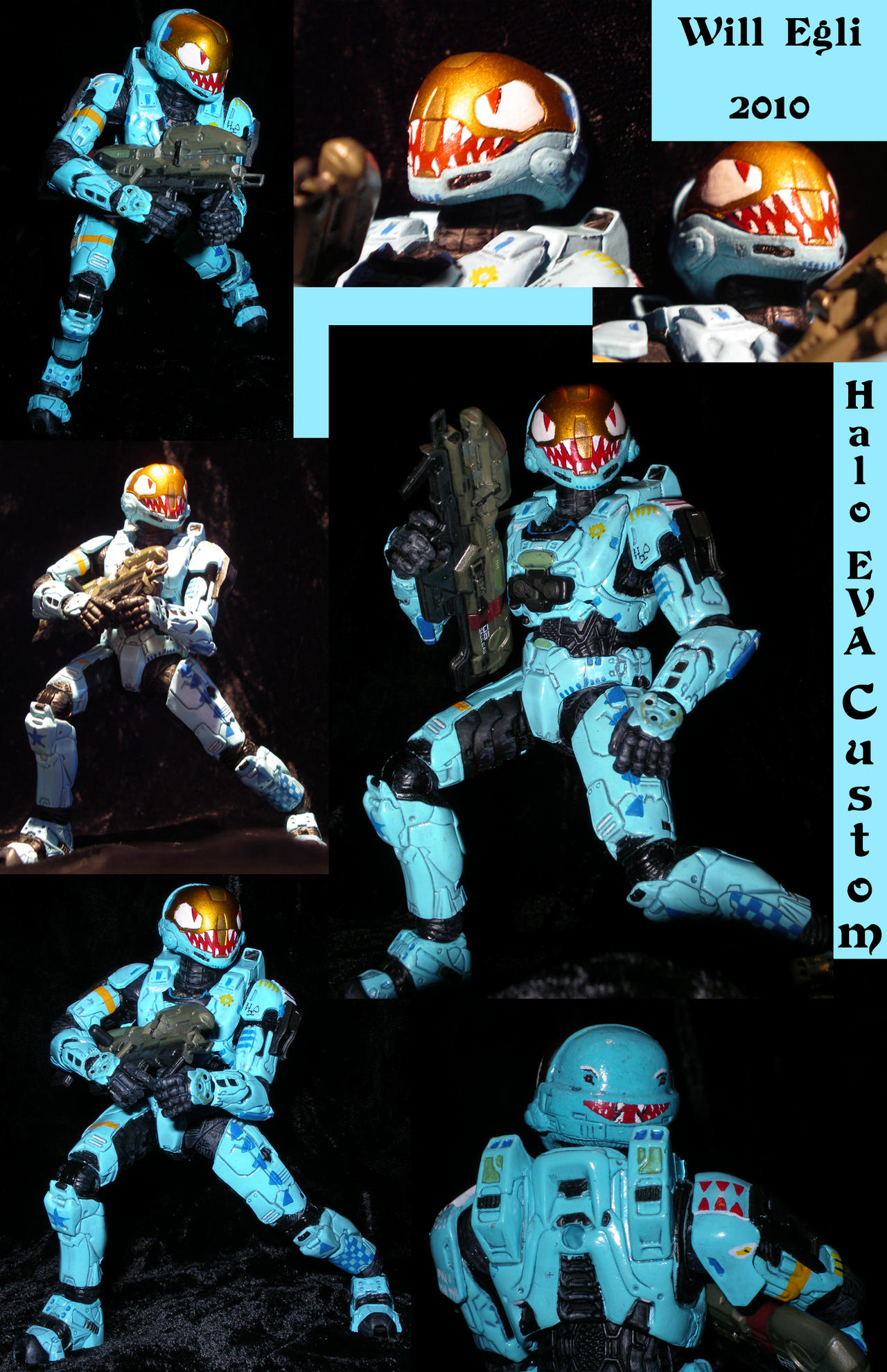 Halo Custom EVA suit - Collage 1