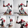 Templar Knight With Mace - Collage