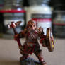 Bjorn Bronzeforge Dwarven Warrior - Miniature