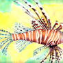 Lionfish - Watercolor - Egli