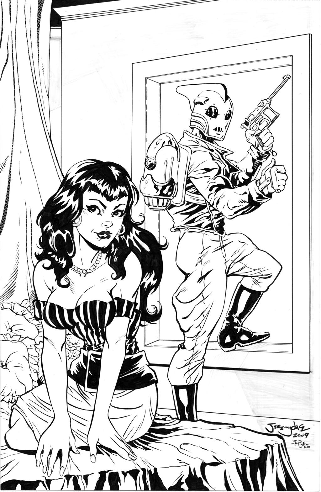Rocketeer and Betty - TRIBUTE - Dale - Egli -inks