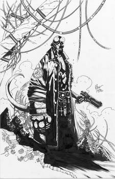 Hellboy - R. Friend - Egli - Inks