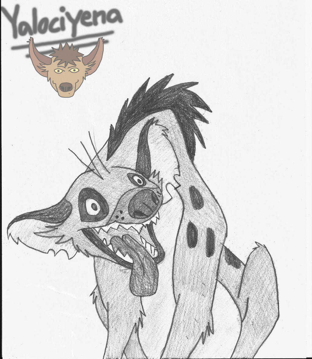 Ed The hyena Sketch 4