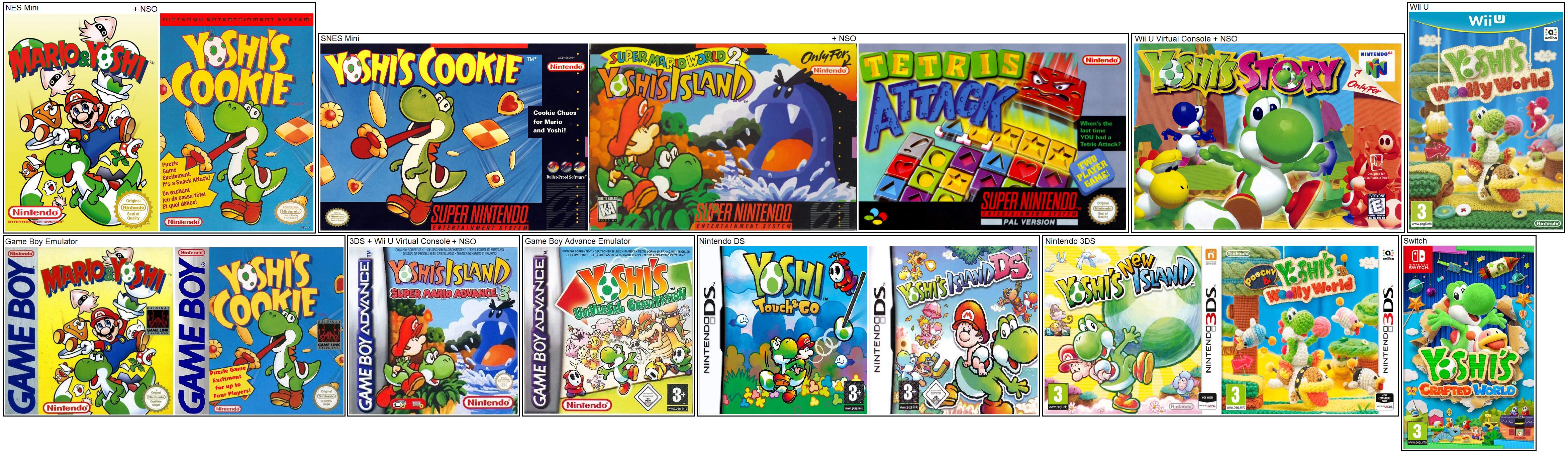 Yoshi games discount for wii