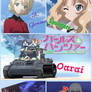 Girls und Panzer Schools Collage