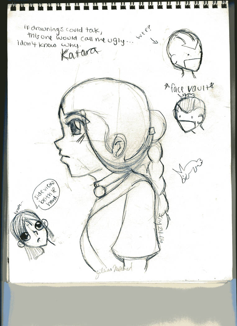 katara doodle by oddrikku12 on DeviantArt