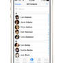 Redesigned Contacts iOS 8 Concept