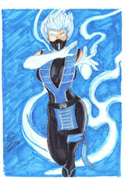Frost of the Lin Kuei by dagame2578