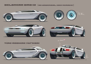 Delorean DMC-12 unofficial 2012 concept