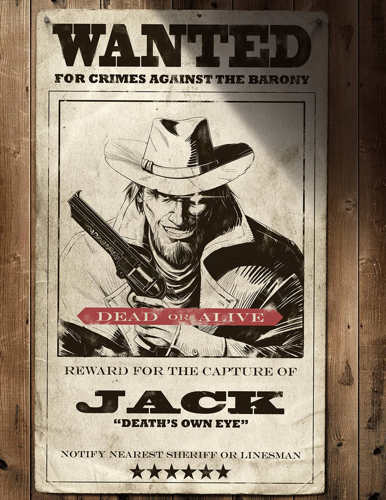 DnD Wanted Poster - Jack Death's Eye by Zerahoc on DeviantArt