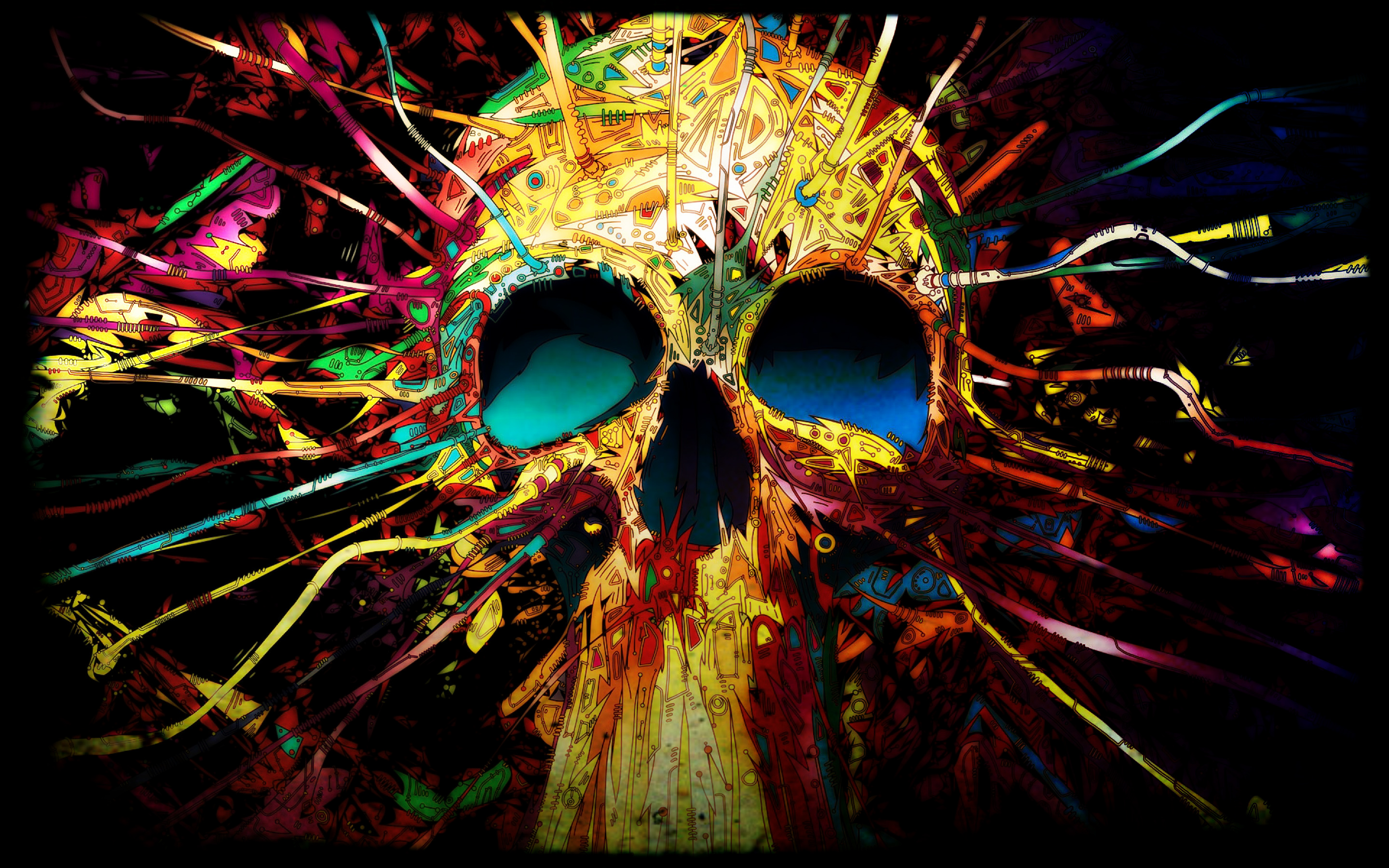 Psychedelic Skull